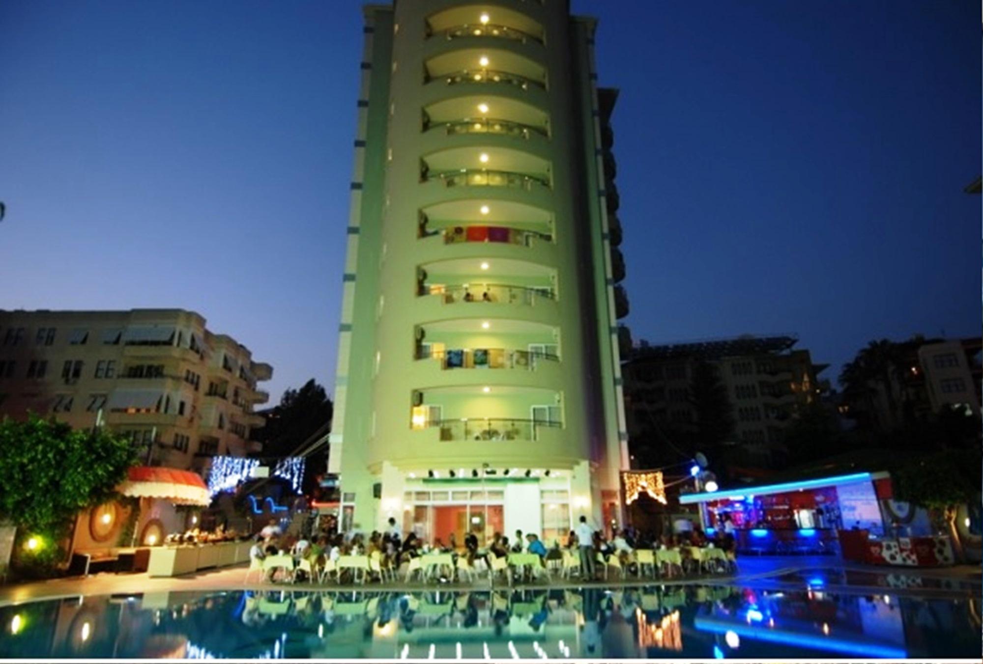 Okan Tower Apart Hotel Алания Экстерьер фото