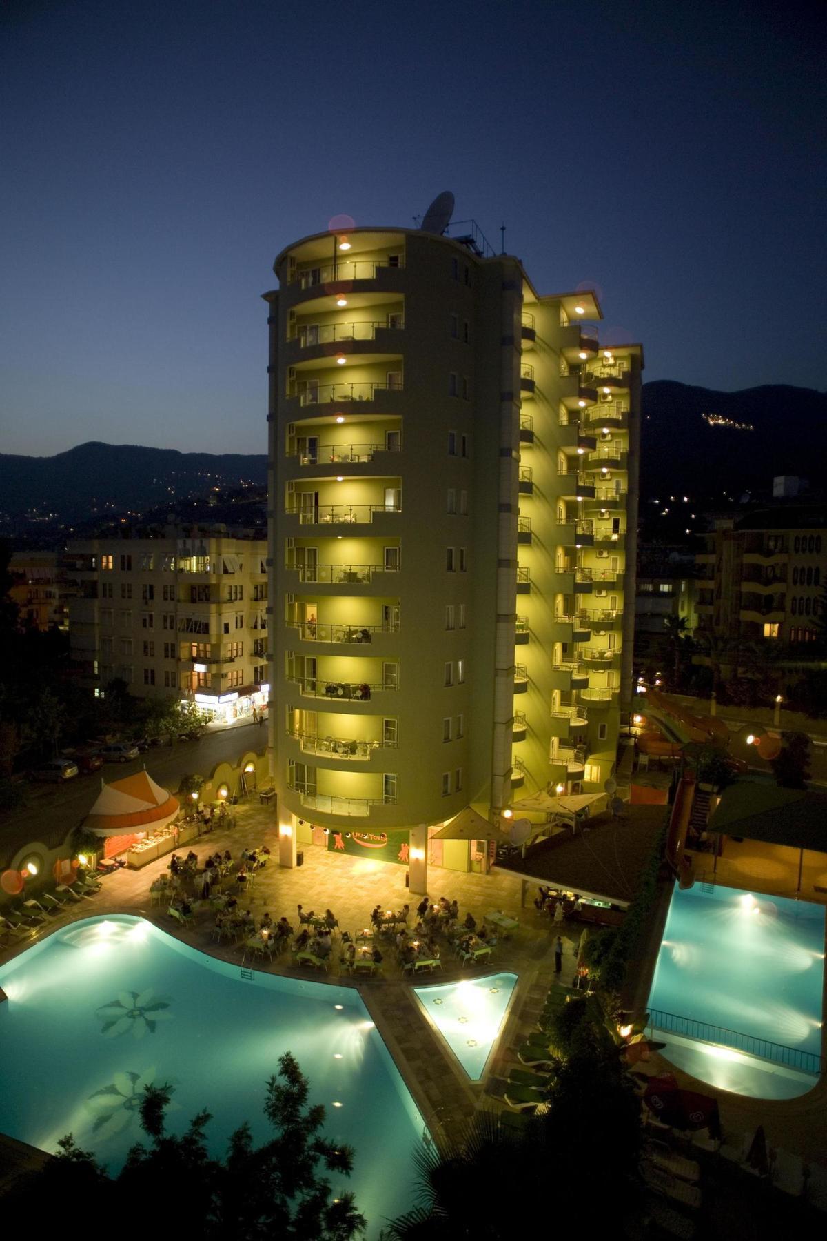 Okan Tower Apart Hotel Алания Экстерьер фото